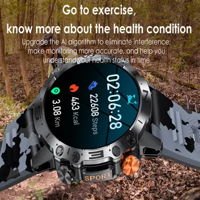 K59 Bluetooth Large Battery Outdoor Sport Smart Watch