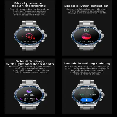 Multi-sport Mode Callable Heart Rate Weather Watch