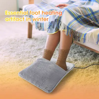 Flannel USB Plug In Foot Warmth Home Smart