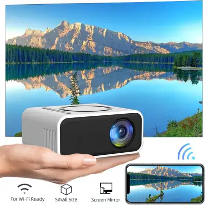 YT300 Home Portable Mini Projector 24 ANSI HD 1080P Wired And Wireless Mobile Home Theater Projection