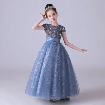 Children's New Princess Dress Piano Playing Dress