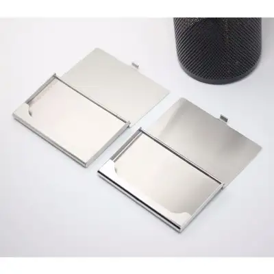 304 Stainless Steel Laser Sculpture Business Card Case