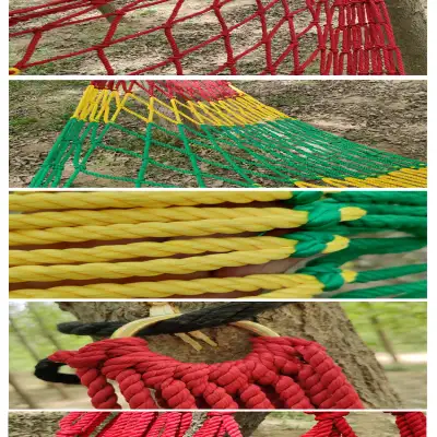 Outdoor Nylon Rope Mesh Hammock