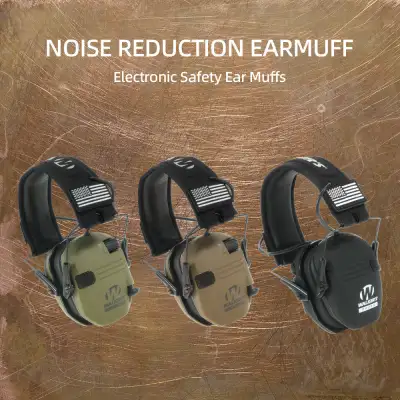 Outdoor Shooting Intelligent Soundproof Noise Reduction Ear Muff Hunting CS Headset