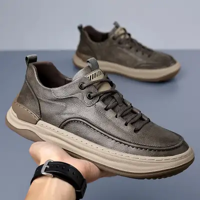 Men's Sneakers Platform Height Increasing Breathable Leisure