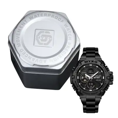 Business Steel Timepiece Trendy Multi-functional Men