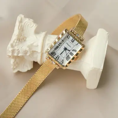 Women's Rectangular Mid-ancient Milan Watch