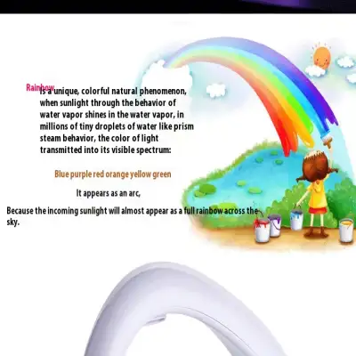 Creative Second Generation Rainbow Projector Starry Rainbow