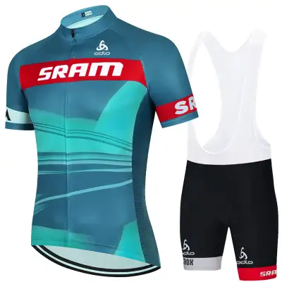 Men's Mesh Thin Sports Short Sleeve Cycling Suit