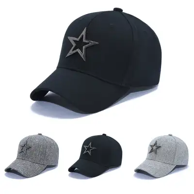 Korean Style Fashion Patch Baseball Hat Men