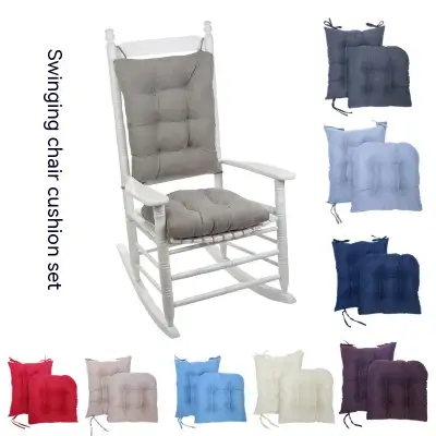 Rocking Chair Cushion 2-piece Set Rocking Chair