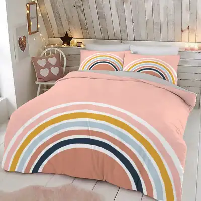 Fashion Pastel Bedding Three-piece Set