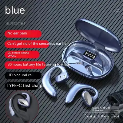 Wireless Bluetooth External Non-in-ear Ultra-long Life Battery Headset