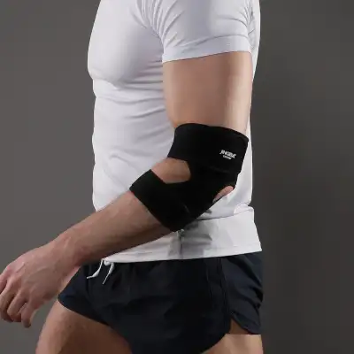 Sports Elbow Guard Adjustable Pressure Support Equipment Training Outdoor Badminton Basketball