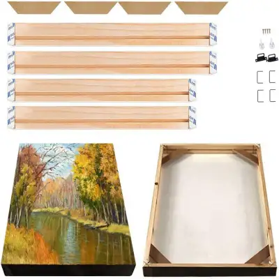 Decorative Painting Solid Wood Inner Frame Stretched Splicing