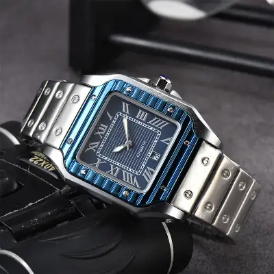 Stylish Personality Quartz Square Watch