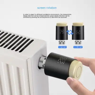 Graffiti Wifi Thermostatic Valve Mobile App Remote Control Smart Temperature Controller