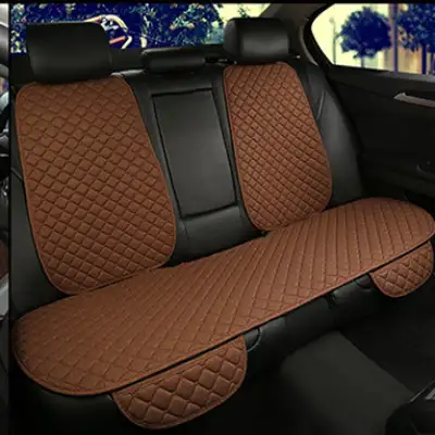 Linen Car Seat Cushion Universal Car Cushion