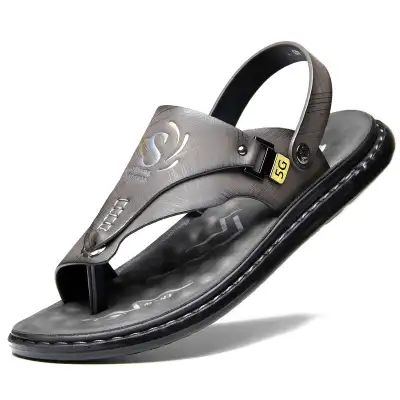 Men's Fashion Latex Soft Bottom Flip Sandals