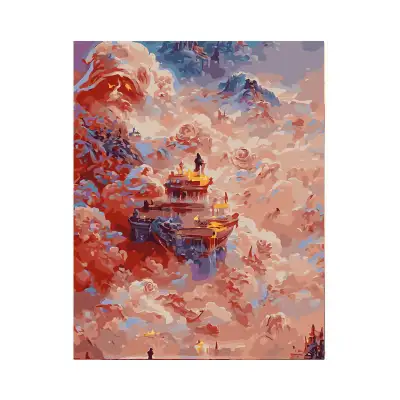 Tiangong Digital Oil Painting Diy Decorative Painting