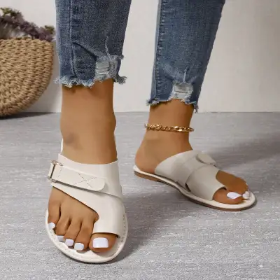 Fashion Flat Heel Leisure Women's Slippers