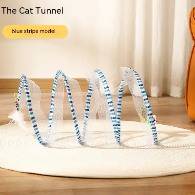 Foldable Cat Tunnel Telescopic Maze Toy