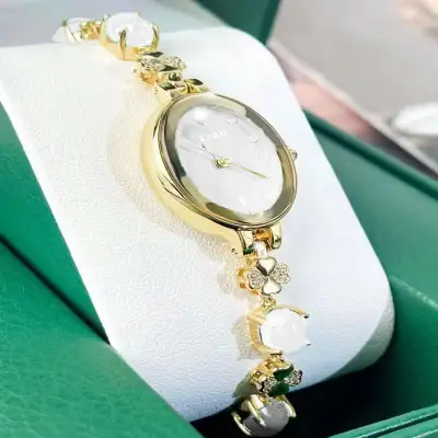 Simple Fashion Temperament Entry Lux Quartz Diamond Waterproof Women's Wrist Watch