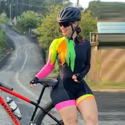 Professional Long-sleeved Cycling Suit