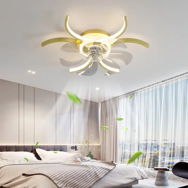 Light Luxury Household Intelligent Suction Fan Lamp