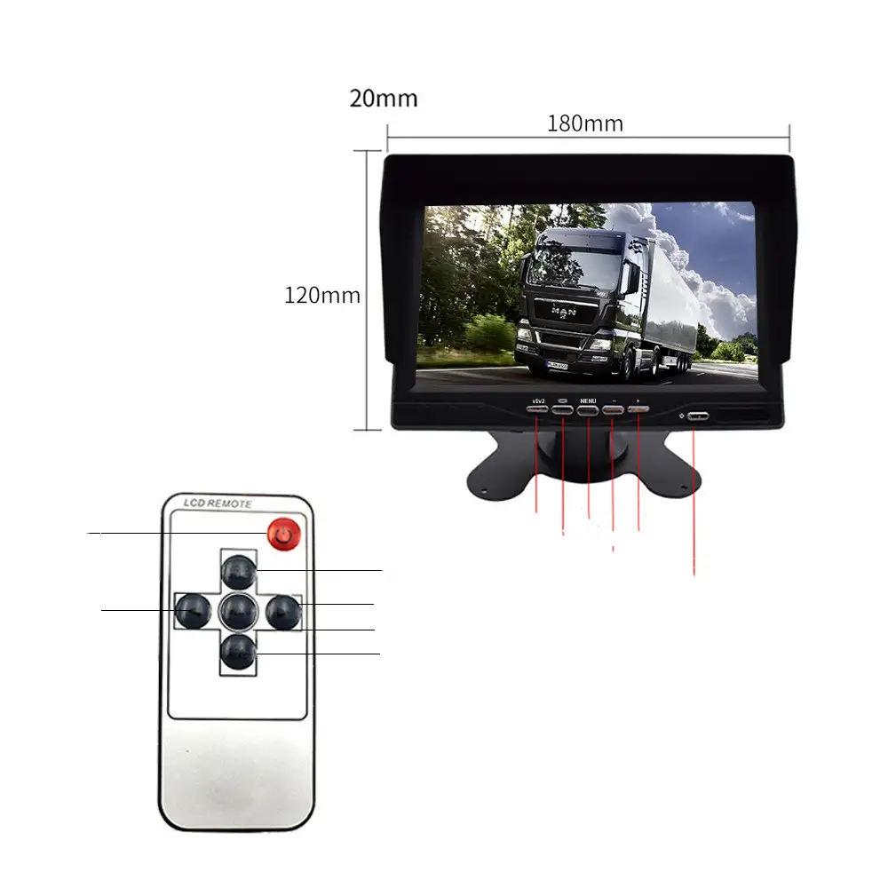 Front And Rear Dual-Recorder Ahd Non-Light Night Vision Recorder