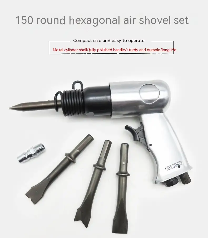 Air Hammer Air Hammer Tool Brake Pad Air Pick Rust Remover Gun Head Chisel Tire Repair Machine