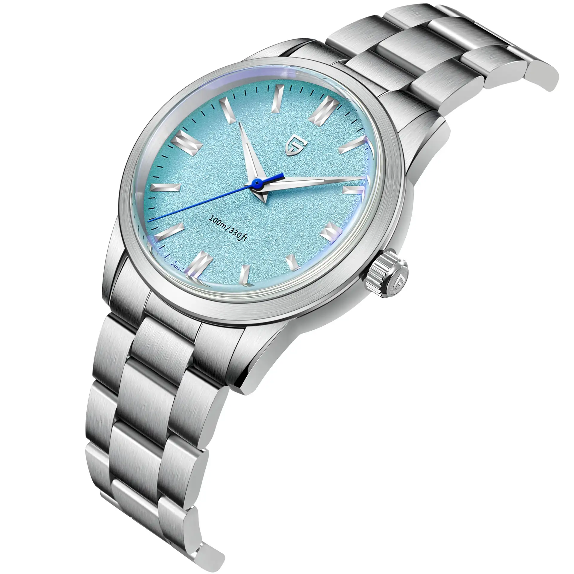 Simple Waterproof Men's Second Sweeping Starry Sky Steel Belt Quartz Watch