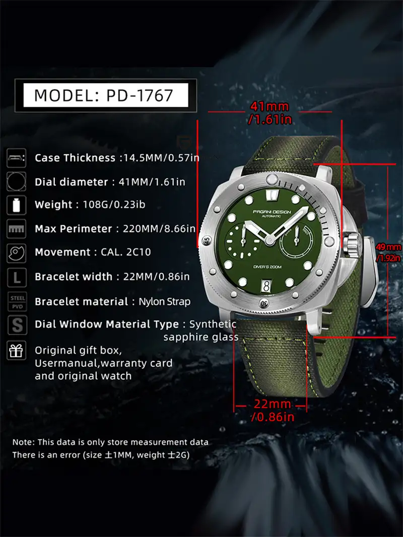 Fashion Casual Waterproof Automatic Mechanical Watch