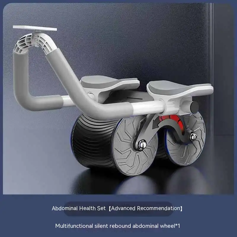 Abdominal Wheel Automatic Rebound Belly Contracting And Abdominal Rolling Exercise