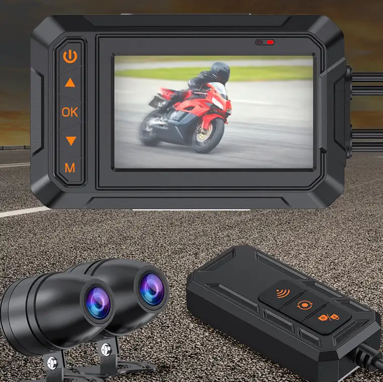 Motorcycle Remote Monitoring Driving Recorder