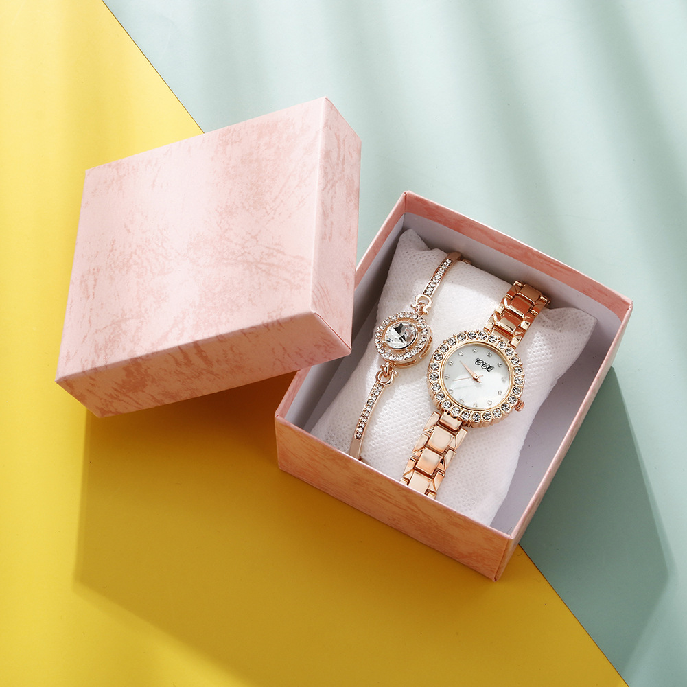 Rose Gold-With Bracelet and Box