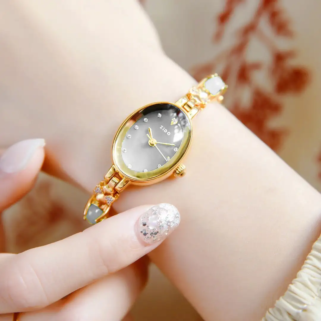 Simple Fashion Temperament Entry Lux Quartz Diamond Waterproof Women's Wrist Watch