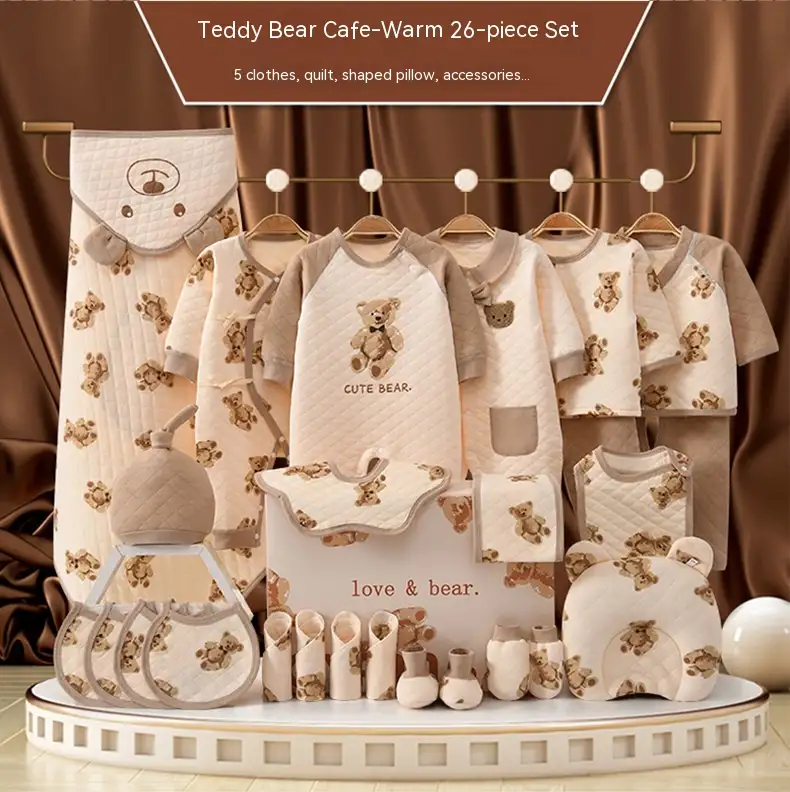 Newborn Gift Box Newborn Baby Meeting Etiquette Clothes Suit