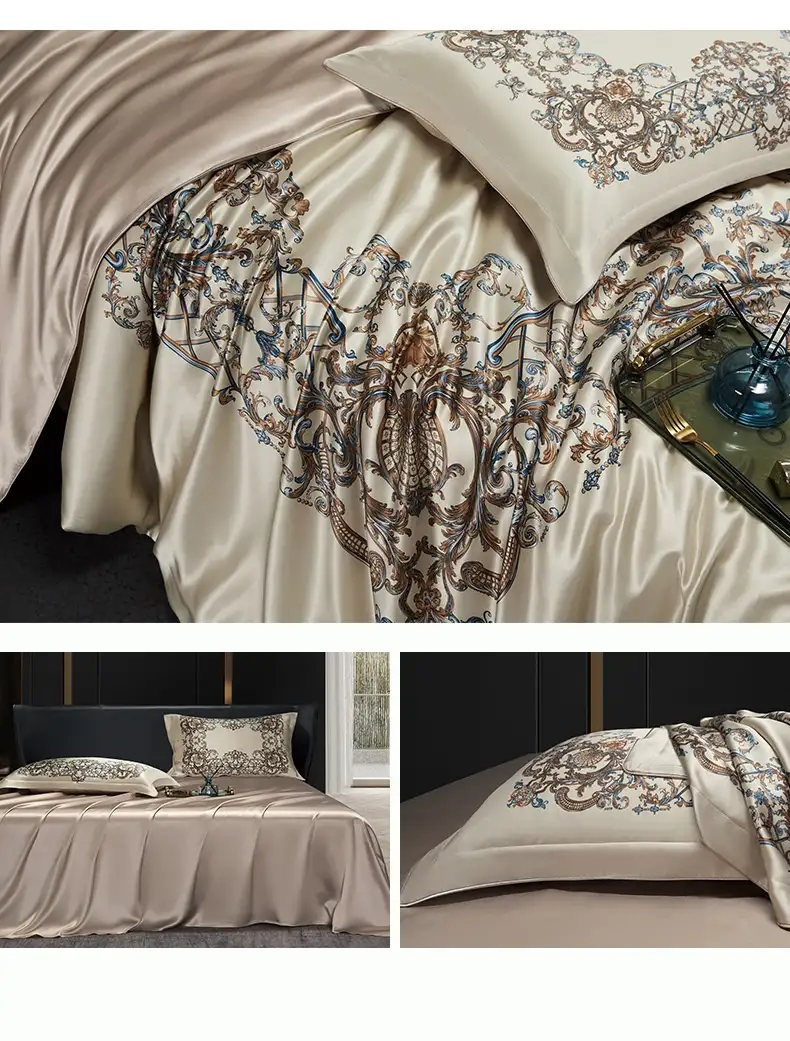 Bed Silk Four-piece Set