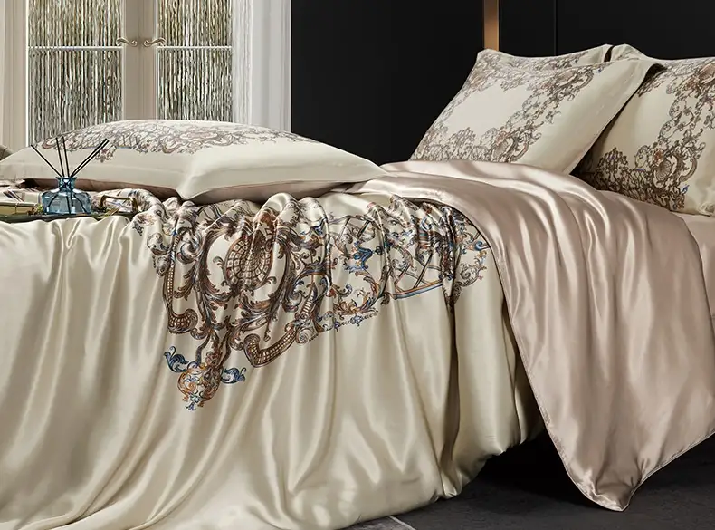 Bed Silk Four-piece Set