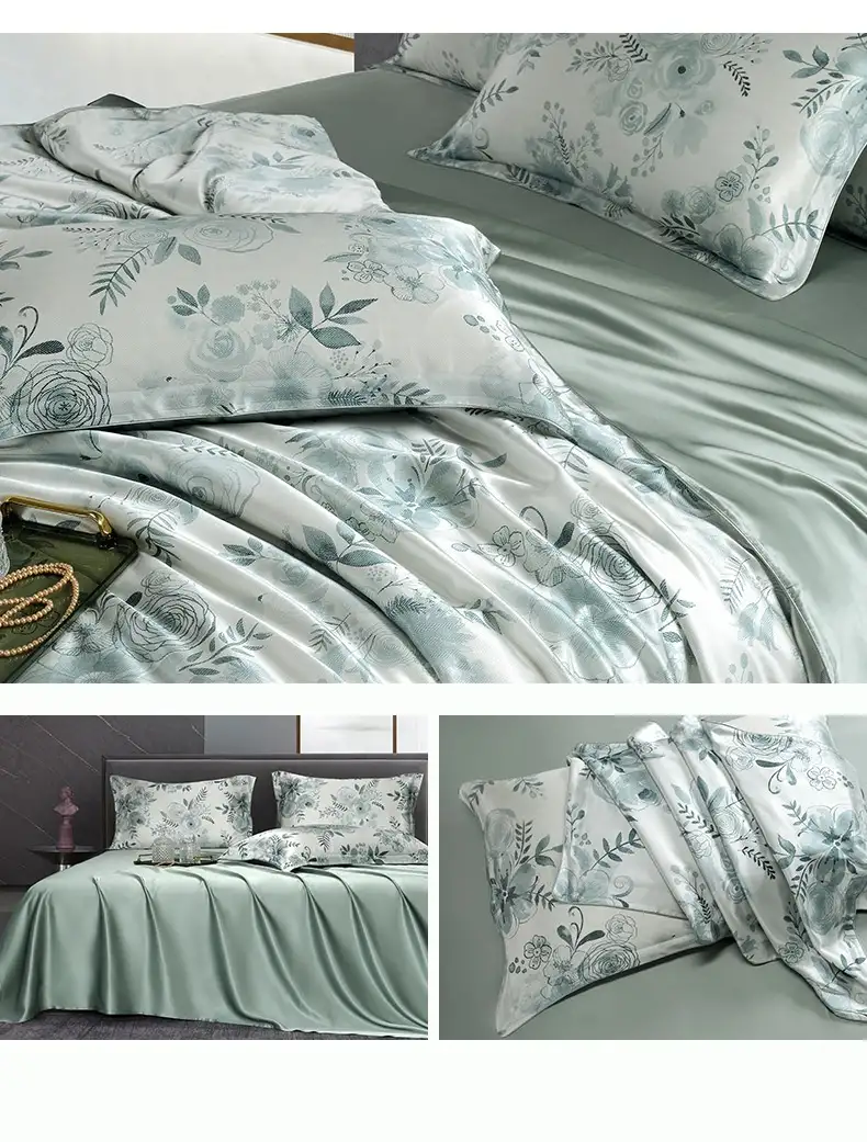 Bed Silk Four-piece Set