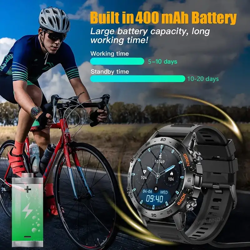 Bluetooth Calling Smart Watch Outdoor