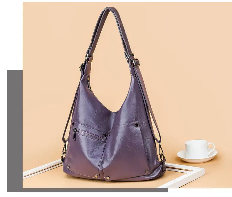 Autumn And Winter New Women's Portable Shoulder Crossbody Soft Surface Large Capacity Bag