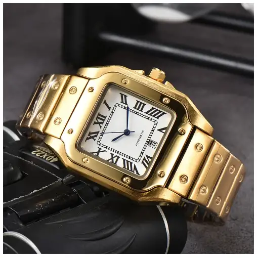 Stylish Personality Quartz Square Watch