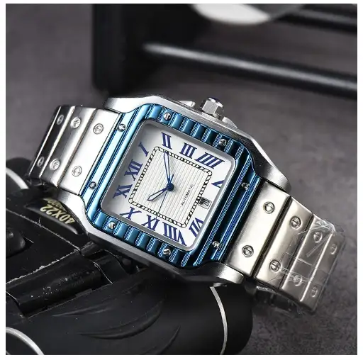 Stylish Personality Quartz Square Watch