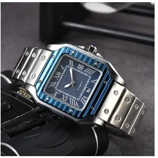 Stylish Personality Quartz Square Watch