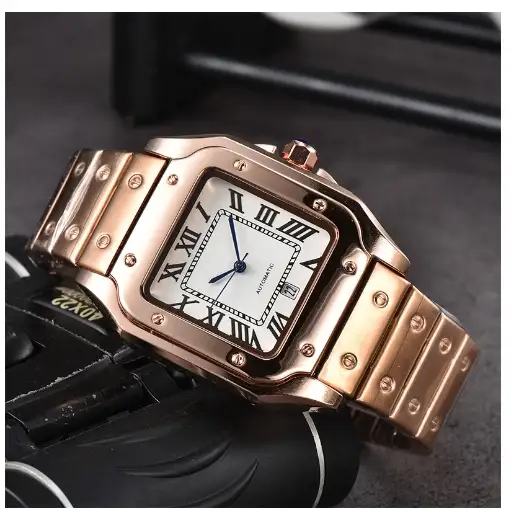 Stylish Personality Quartz Square Watch