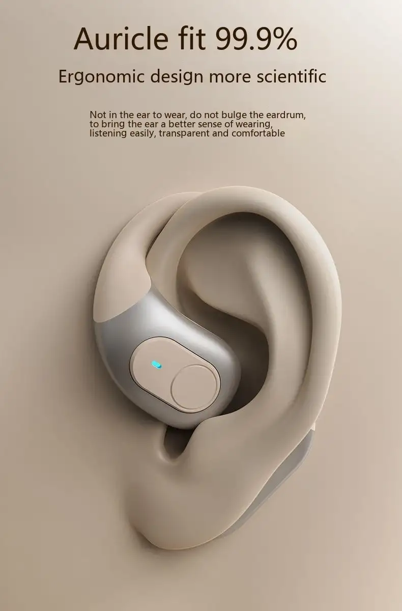 Ear-mounted Sports Bluetooth Headset Large Power And Long Battery Life