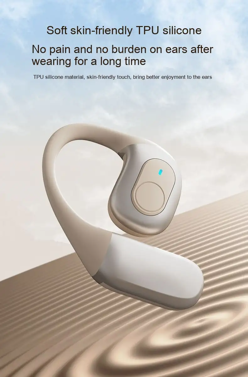 Ear-mounted Sports Bluetooth Headset Large Power And Long Battery Life