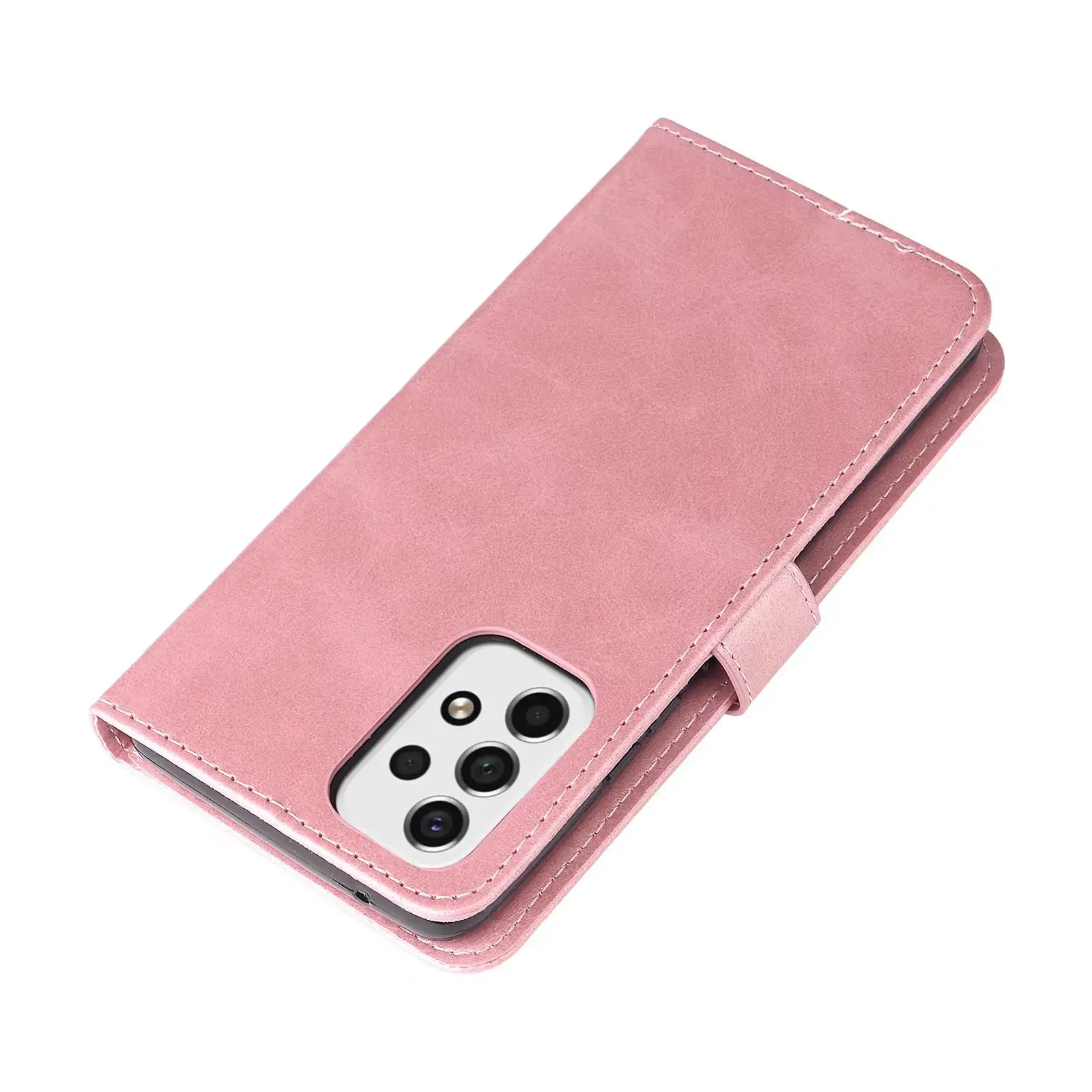 Mobile Phone Leather Case Zipper Wallet Card Holder Protective Case